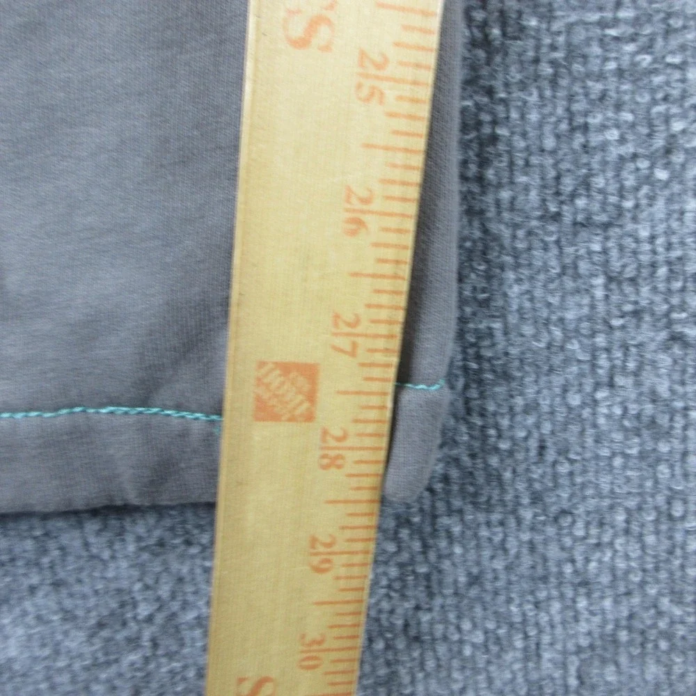 True Religion Sweatpants Mens L Gray Elastic Waist Drawstring Pockets‎ Logo